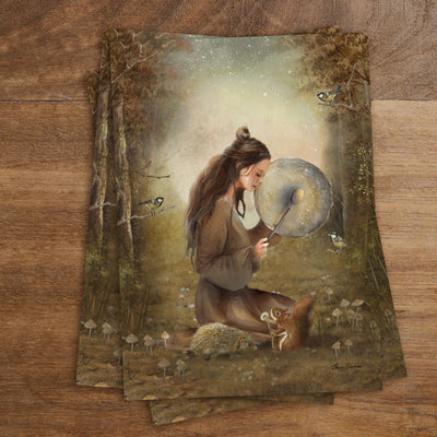 Carte Postale Beat of my own Drum