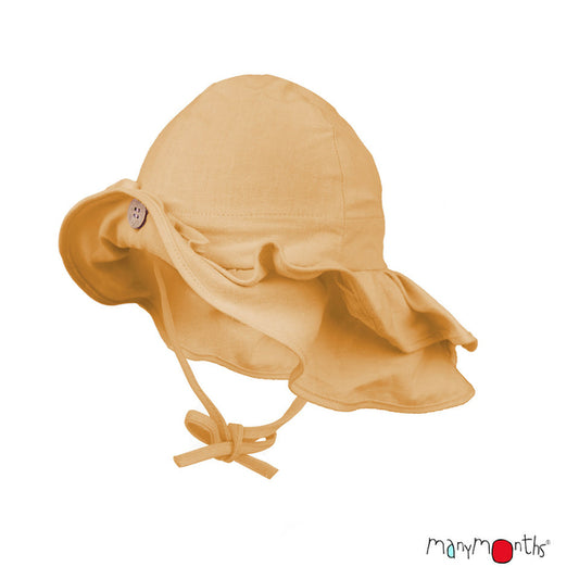 ManyMonths Chapeau d'été Bonny Chanvre/coton bio Golden Straw