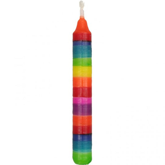 Bougie Glückskäfer arc-en-ciel
