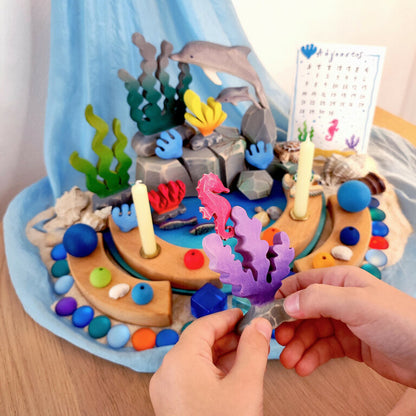 Bumbu Toys Algue de varech géant en bois
