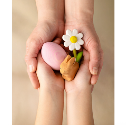 BumbuToys Figurine en bois pour couronne de célébration - Marguerite