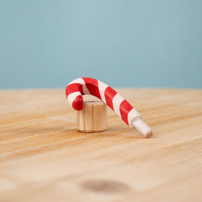 BumbuToys Figurine en bois pour couronne de célébration - Sucre d'orge