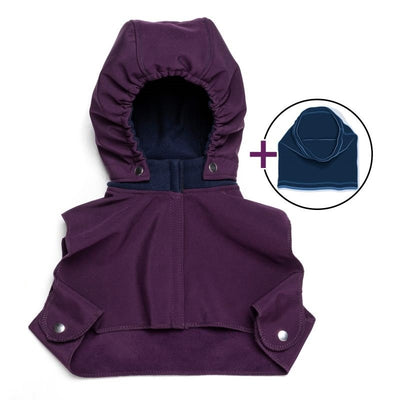 Cagoule de portage Liliputi Blue Plum