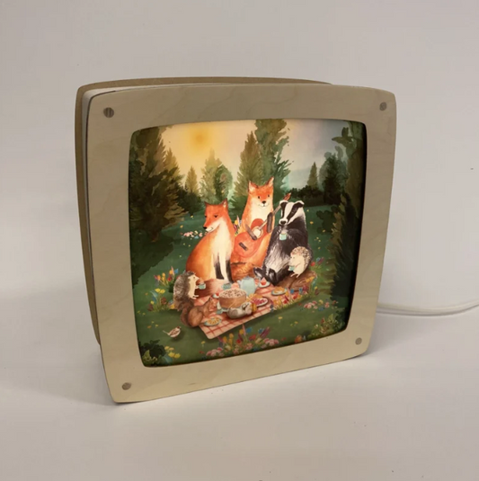 Carte à insérer pour la Lampe de saisons - Picknick