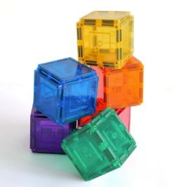 Jeu magnétique Learn & Grow - Lot de 36 carrés