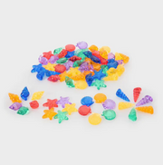 Tickit Coquillages translucides - Lot de 72