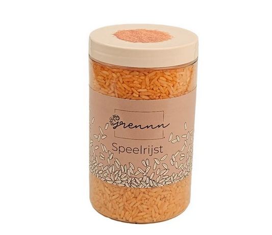 Riz coloré Orange 750gr - Riz sensoriel