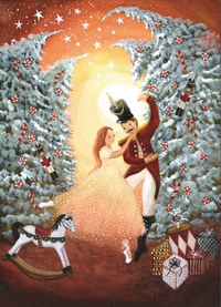 Carte Postale The Nutcracker - Illustratrice Bijdehansje