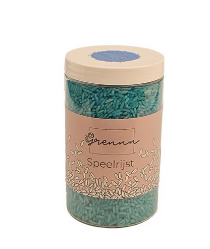 Riz coloré Bleu - Riz sensoriel