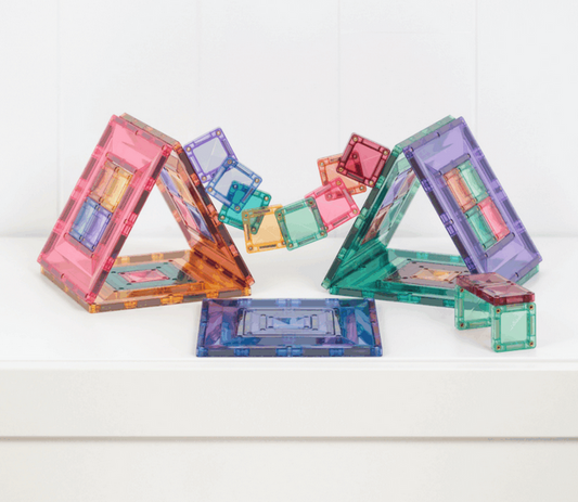 Connetix Jeu magnétique Portails colorés - Pastel Portal pack 48 pièces