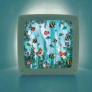 Carte à insérer pour Lampe Au fil des Saisons - Illustratrice Bijdehansje - Fish