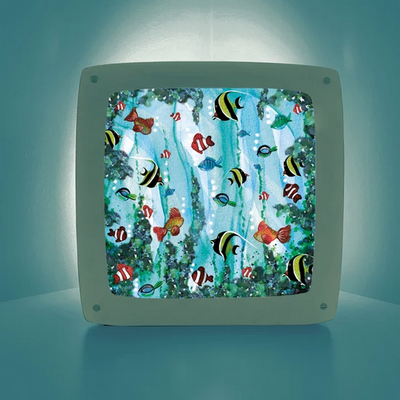 Carte à insérer pour Lampe Au fil des Saisons - Illustratrice Bijdehansje - Fish