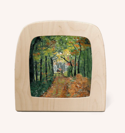 Carte à insérer pour Lampe Au fil des Saisons - Illustratrice Gwen - Autumn Stroll