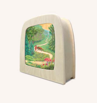 Carte à insérer pour Lampe Au fil des Saisons - Illustratrice Kapitein Kalk - Red Riding Hood