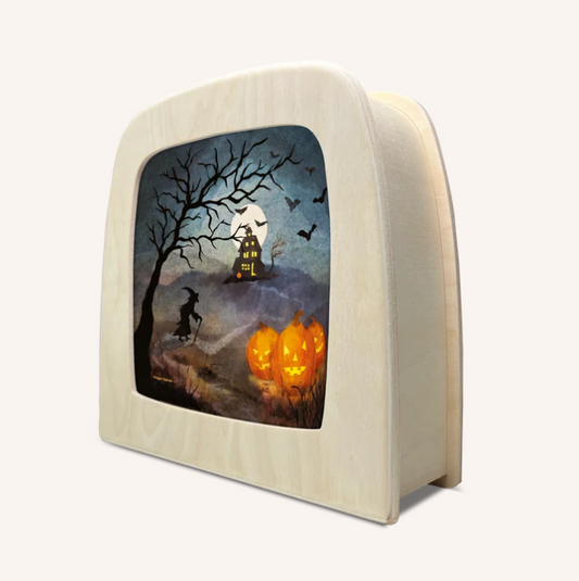 Carte à insérer pour Lampe Au fil des Saisons - Illustratrice Vogel Geluk - Halloween