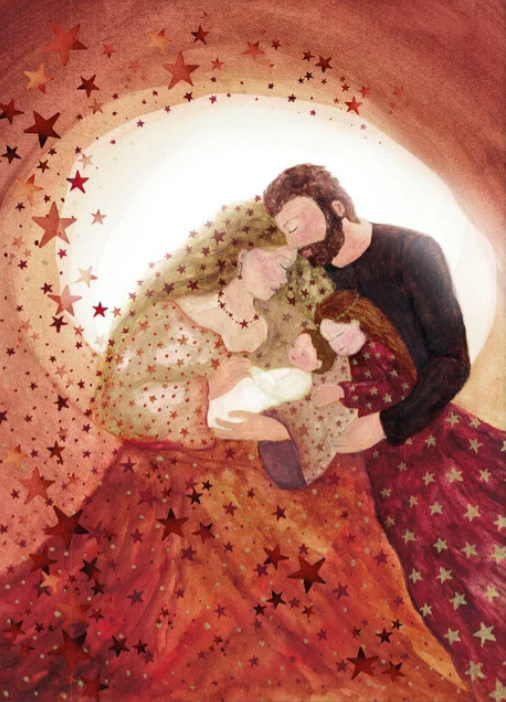Carte postale Thankfulness - Illustratrice Bijdehansje