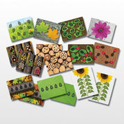 Cartes éducatives Apprendre à compter pour les pierres Coccinelles Yellow Door