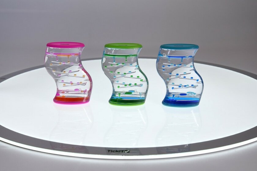 Cascades Sensorielles double couleur - Lot de 3 Tickit