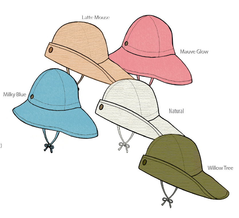 ManyMonths Chapeau d'été Chanvre/coton bio Natural
