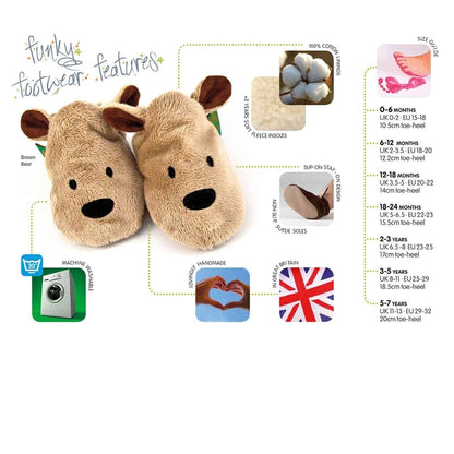 Chaussons souples Funky Feet Fox