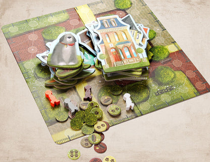 Chiens et Maisons - Dogs and Homes Marbushka Jeu de société