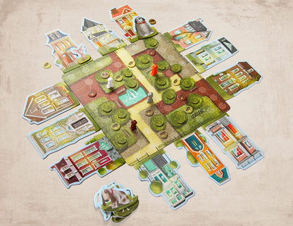 Chiens et Maisons - Dogs and Homes Marbushka Jeu de société