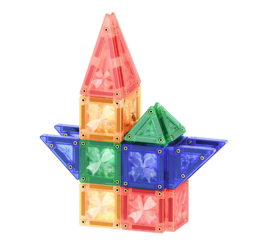 Cleverclixx Jeux magnétiques MINI pack intense - 28 pièces + boite de transport