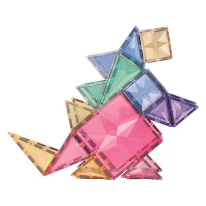 Cleverclixx Pack Pastel - Jeu magnétique 36 pièces