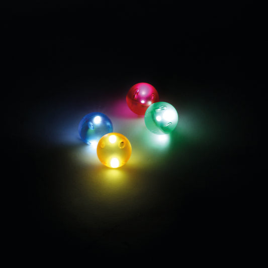 Cleverclixx Parcours à billes Dazzling lights - Jeu magnétique 100 pièces