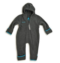 Combinaison Hoppediz Anthracite-Turquoise