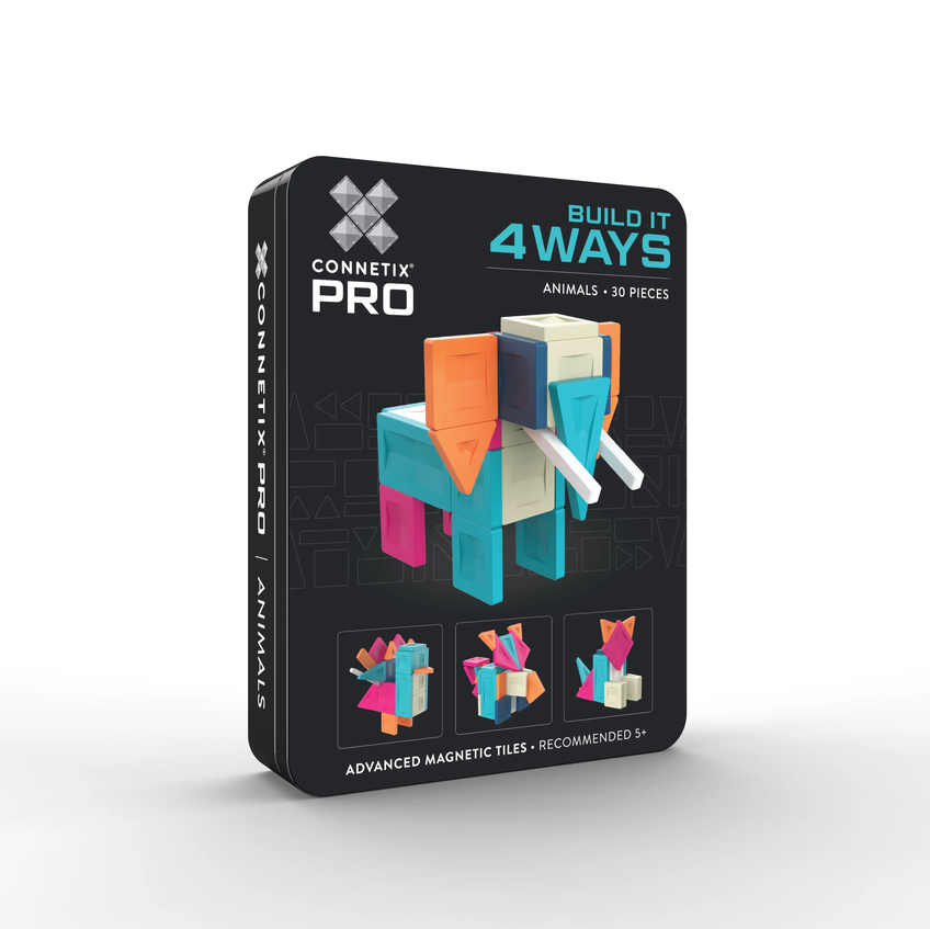 CONNETIX PRO Animaux à construire - 30 pièces