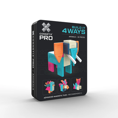 CONNETIX PRO Animaux à construire - 30 pièces