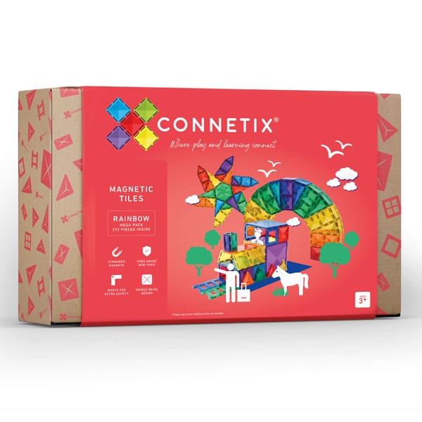 CONNETIX Megapack Arc-en-ciel Lot de 212 pièces