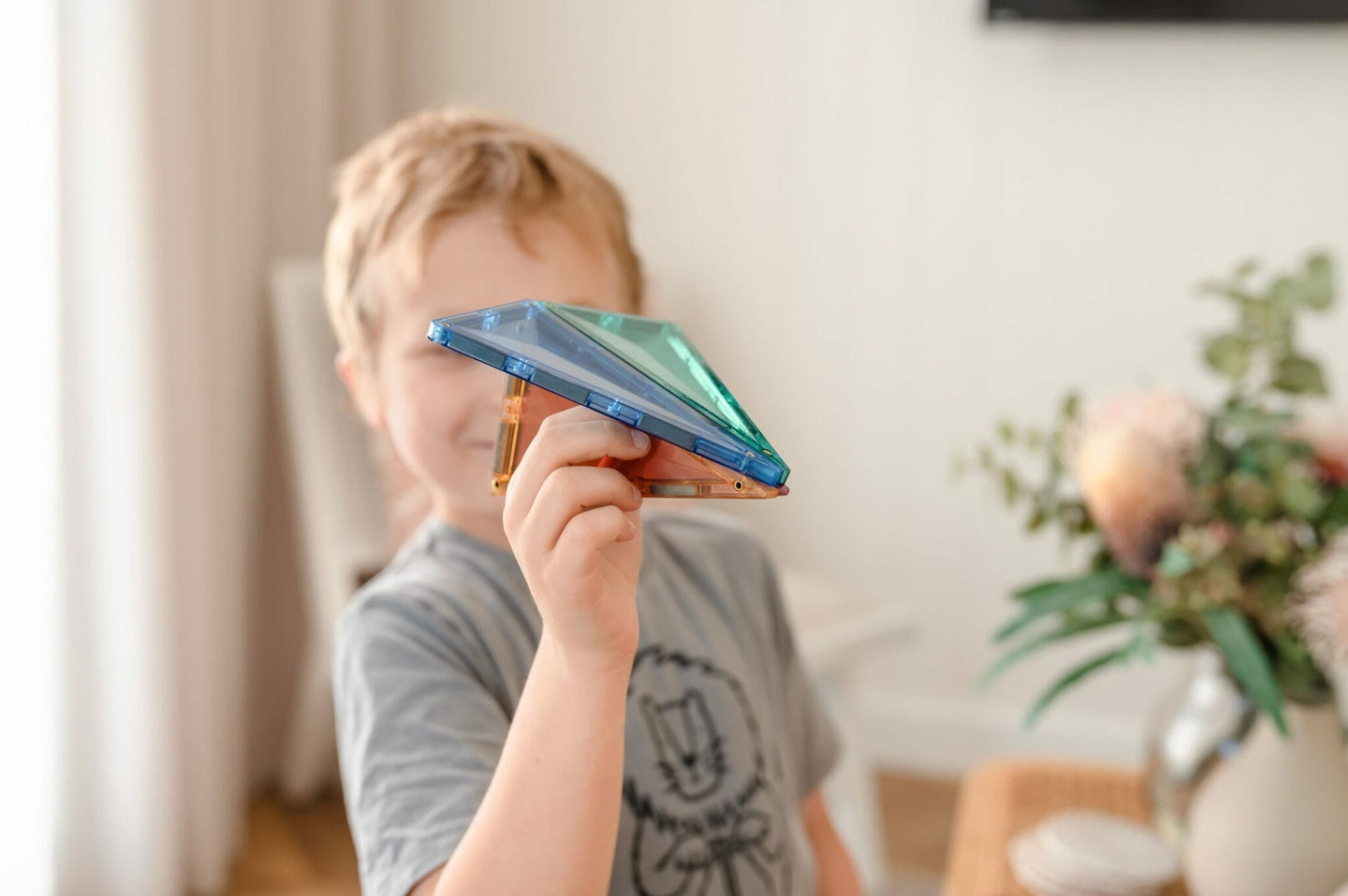 Connetix Tiles Jeu magnétique Starterset Pastel - Lot de démarrage 64 pièces