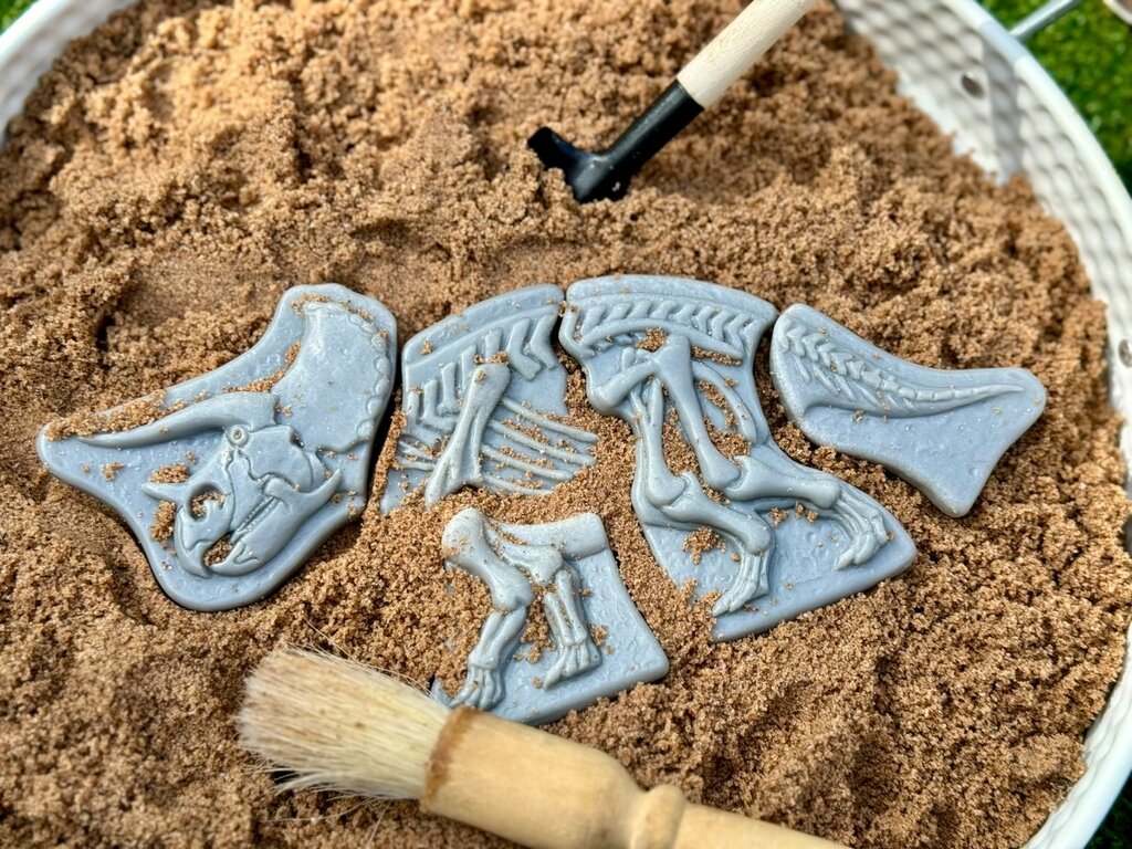 Creuser & découvrir Dinosaures - Triceratops & Spinosaurus Yellow Door