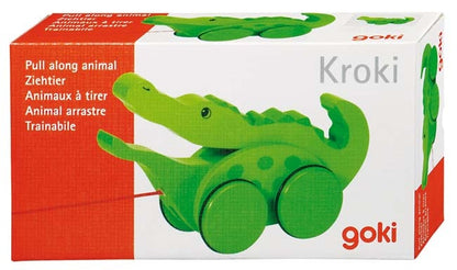 Animal à tirer Kroki le crocodile