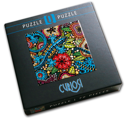 Curiosi Casse tête Puzzle Q8 - Colour Mix 3 - 72 pièces