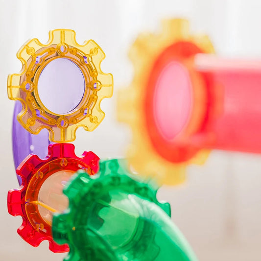 Knikkerbaan Magnetisch bouwspeelgoed TileTek van Learn & Grow Toys - 88 onderdelen