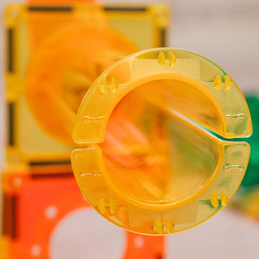 Knikkerbaan Magnetisch bouwspeelgoed TileTek van Learn & Grow Toys - 88 onderdelen