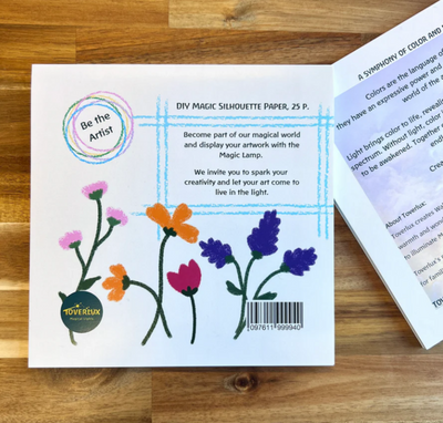 DIY Toverlux Papier silhouette - Set de 25 feuilles
