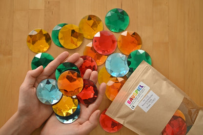 Bauspiel Pierres brillantes Géants 25 pièces