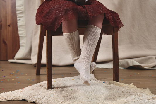 Chaussettes en laine Pia Lungo - Lana Bambini