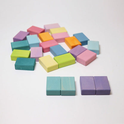 Duo Pastel Jeu de construction de Grimm's