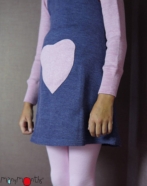 MANYMONTHS Robe Tunique en laine - Coloris 2022