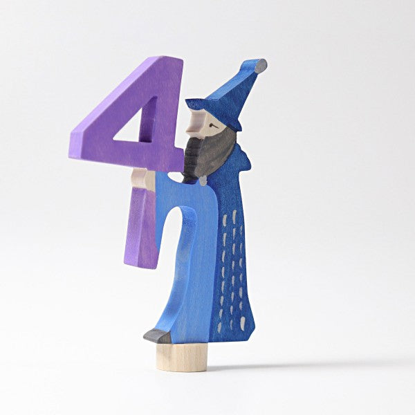 Figurine en bois Magicien 4 Grimm's