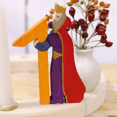 Figurine en bois Roi 1 Grimm's