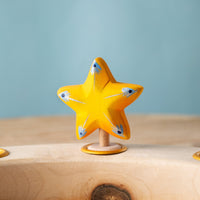 BumbuToys Figurine en bois pour couronne de célébration - Etoile