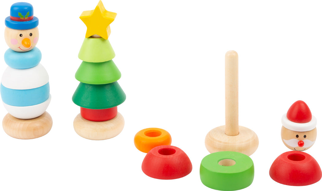 Figurines à empiler Noël - Small Foot - Divers modèles