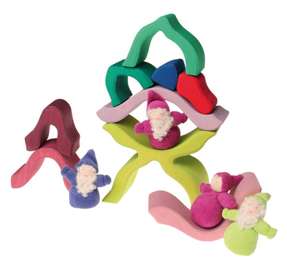 Fleur en bois GRIMMS