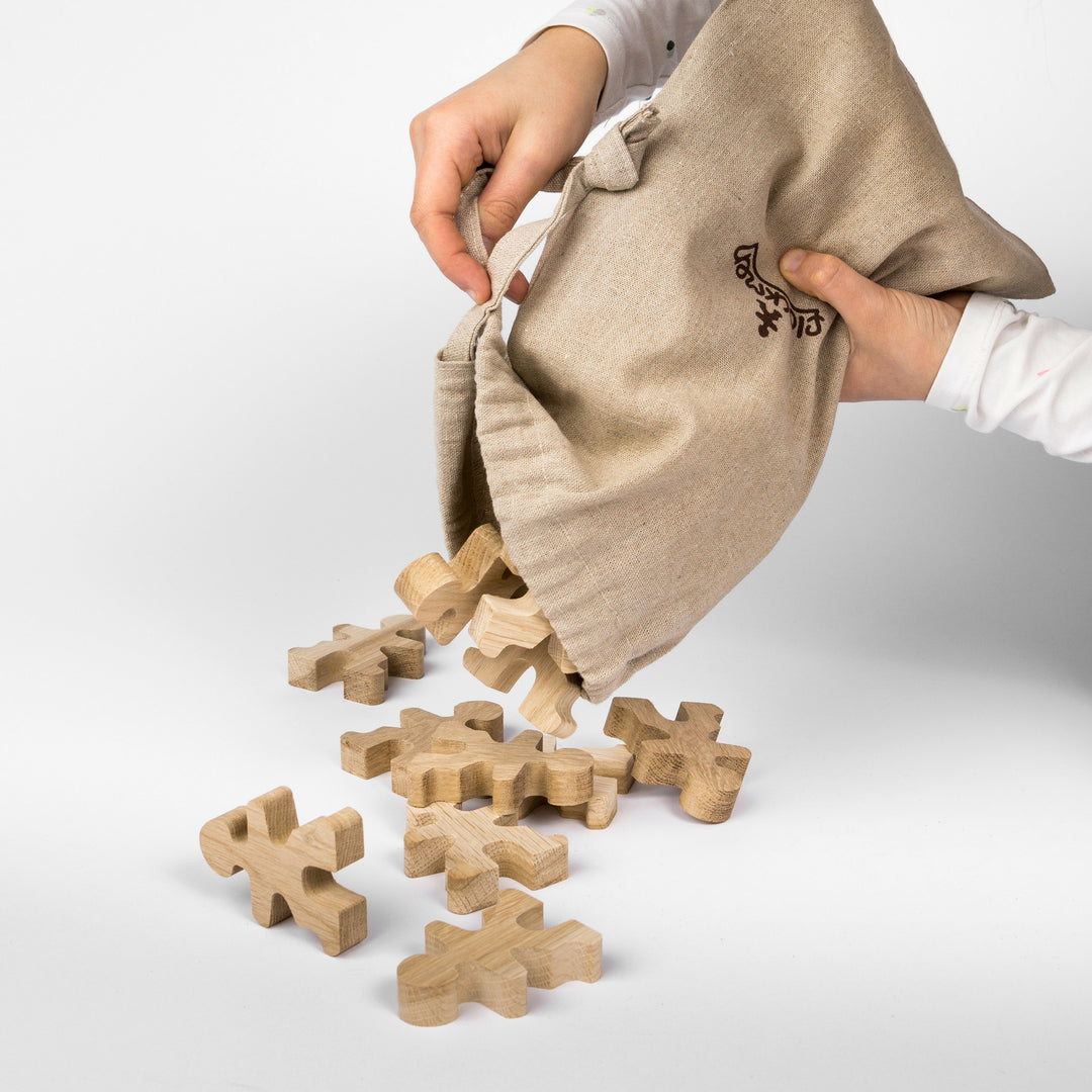 Flockmen jeu en bois, lot de 32
